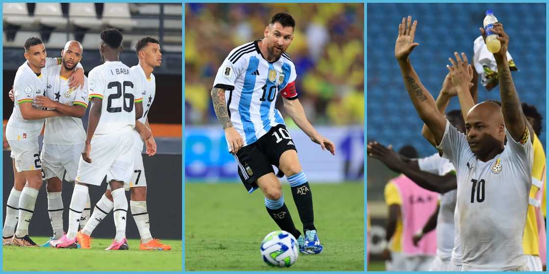 Andre Ayew’s Ghana To Play Messi’s Argentina In A Friendly Match Andre Ayew’s Ghana To Play Messi’s Argentina In A Friendly Match
