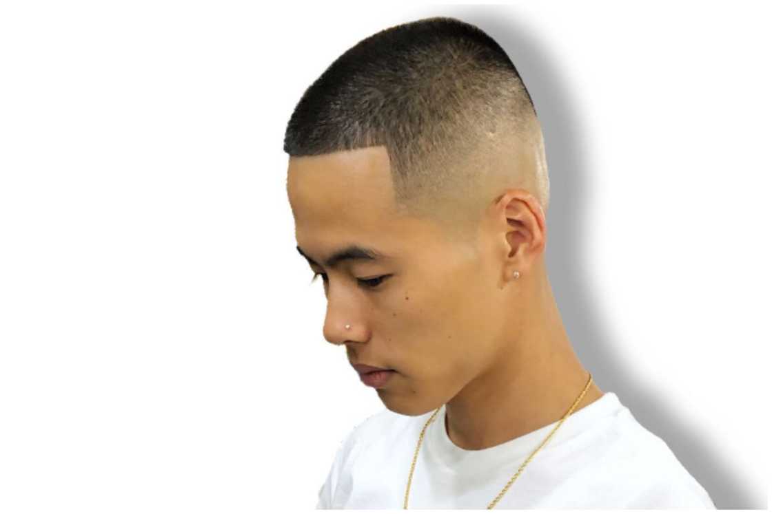 Buzz cut fade without beard Buzz cut fade without beard