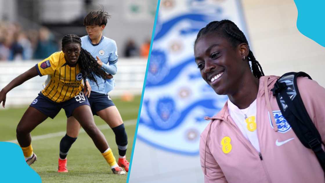 Michelle Agyemang has received an invite to the England women's team amid interest from Ghana. Michelle Agyemang has received an invite to the England women's team amid interest from Ghana.