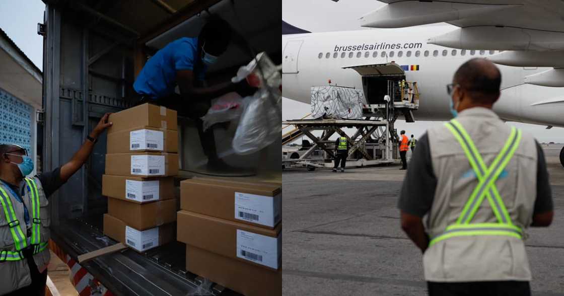 Ghana takes delivery of 98,400 doses of AstraZeneca COVID vaccines from Norway Ghana takes delivery of 98,400 doses of AstraZeneca COVID vaccines from Norway