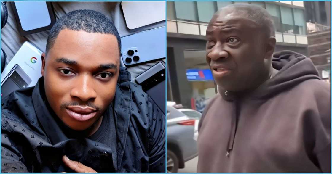 Ghanaian man confronts Twene Jonas abroad