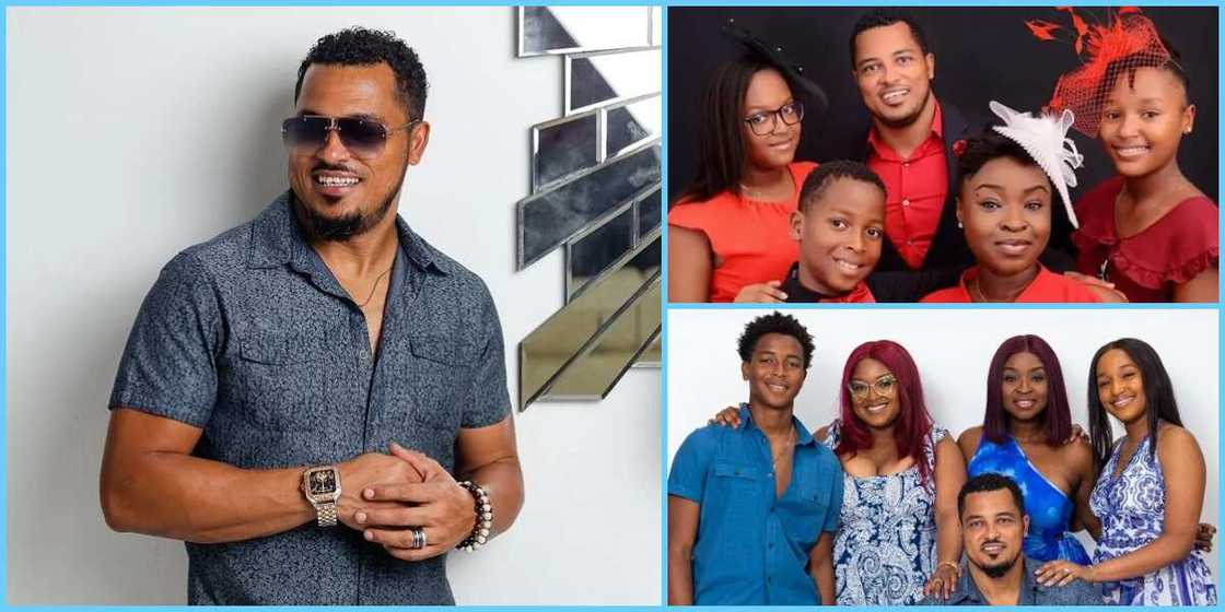 Van Vicker's wife and children