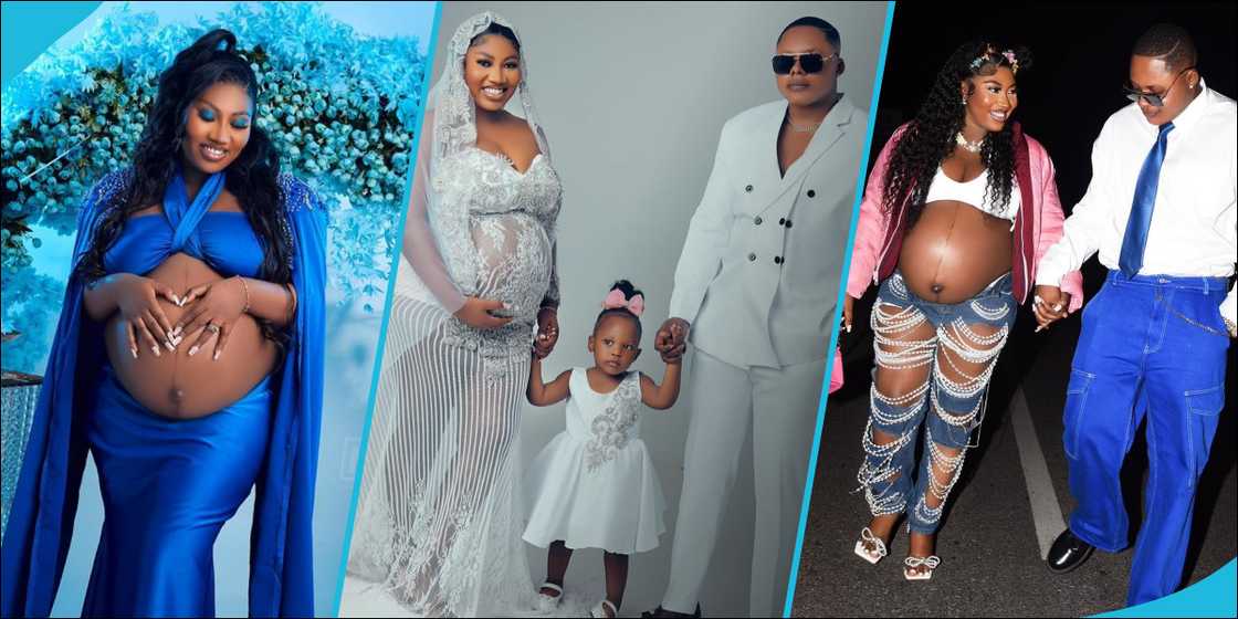 AMG Deuces and family in a maternity photoshoot AMG Deuces and family in a maternity photoshoot