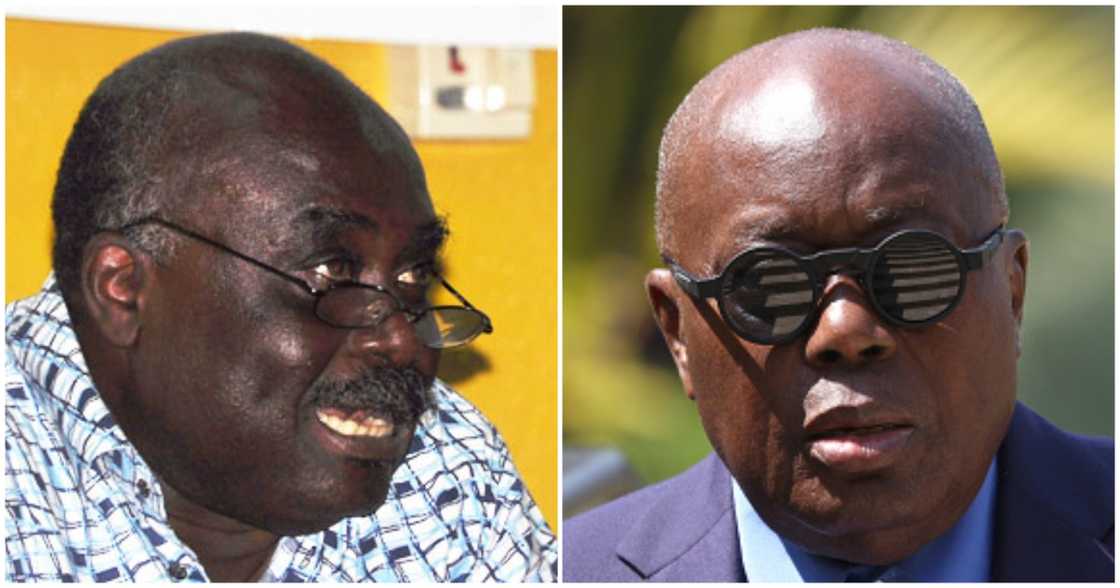 Charles Wereko-Brobby and Akufo-Addo Charles Wereko-Brobby and Akufo-Addo