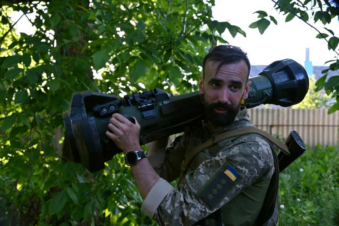 Ukraine depends largely on foreign weapons, like this Next Generation Light Anti-Armour Weapon (NLAW), to fight the Russian invaders Ukraine depends largely on foreign weapons, like this Next Generation Light Anti-Armour Weapon (NLAW), to fight the Russian invaders