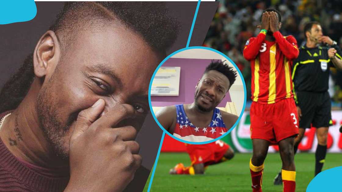 Pappy Kojo reacts to Asamoah Gyan's meltdown. Pappy Kojo reacts to Asamoah Gyan's meltdown.