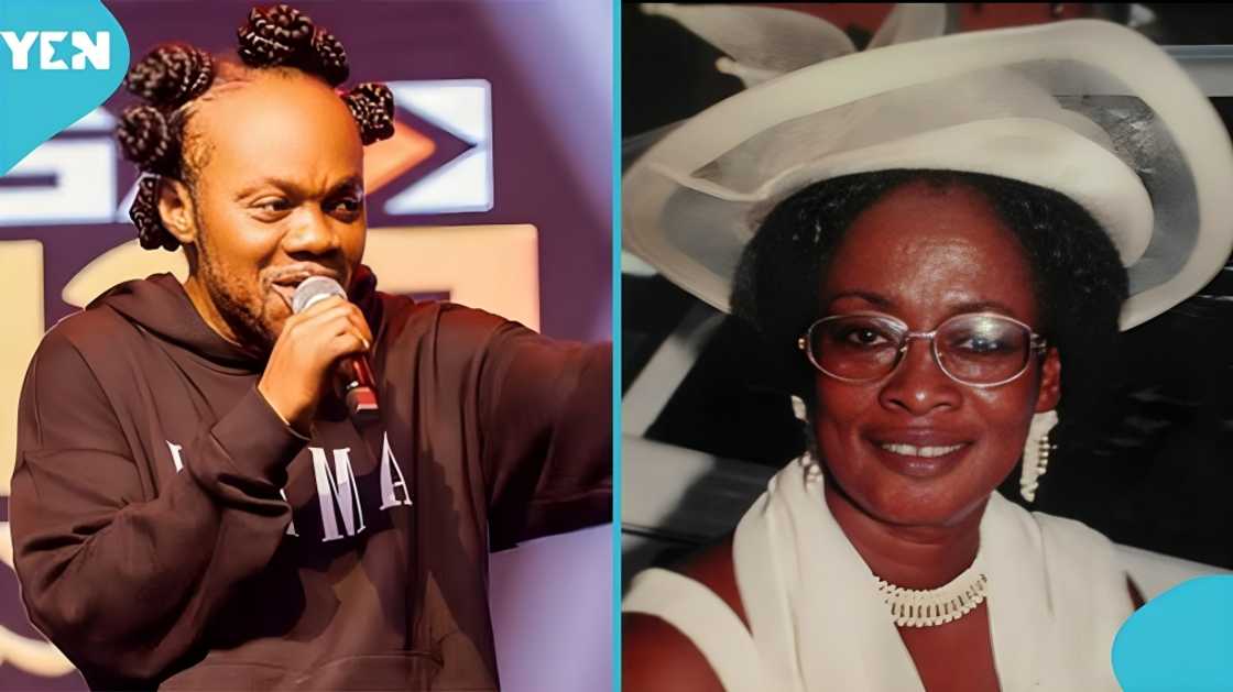 Man Visits Lumba's Late Mum's Graveyard, Daddy Lumba Passes Away, Ama Saah, Comfort Gyamfi Man Visits Lumba's Late Mum's Graveyard, Daddy Lumba Passes Away, Ama Saah, Comfort Gyamfi