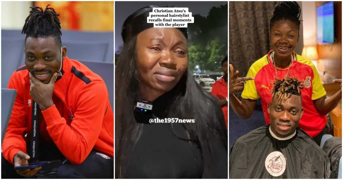 Christian Atsu's Personal Stylist Abiba Locks Christian Atsu's Personal Stylist Abiba Locks