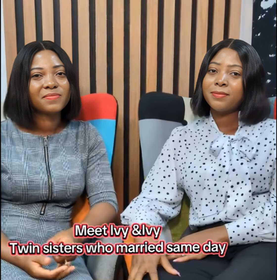 Twins, Marry, Ghana,Wedding, Ceremony, Interview, Spouses
