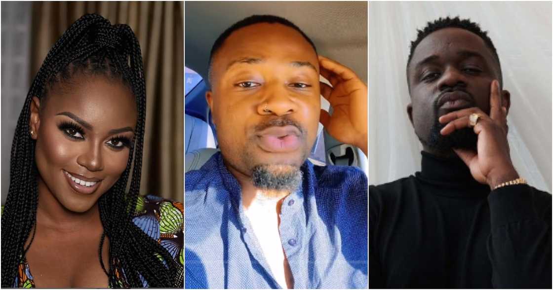 Photo of Ghanaian man, Sarkodie, and Yvonne Nelson Photo of Ghanaian man, Sarkodie, and Yvonne Nelson