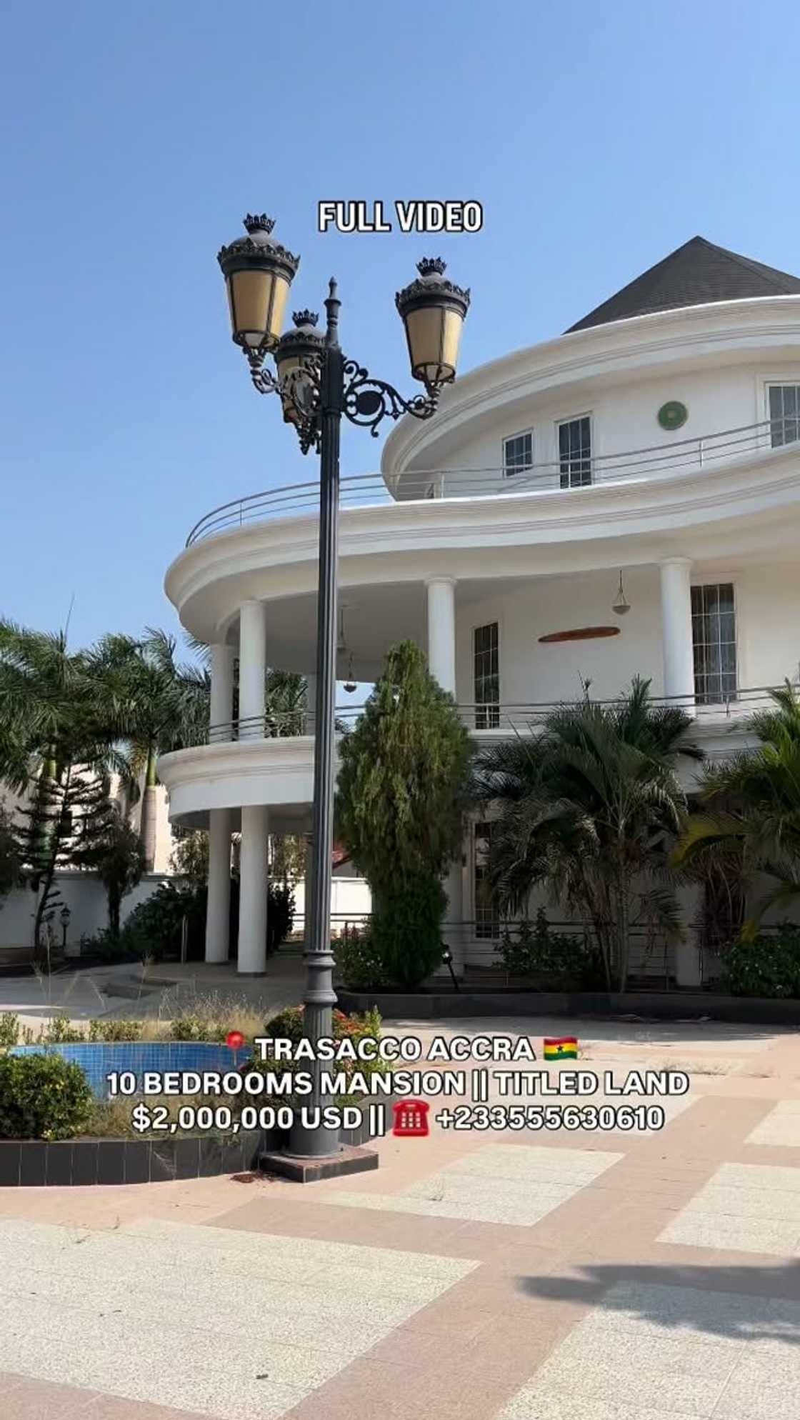 Trasacco Houses, Accra Mansions, $2 Million House in Accra, East Legon Properties, Accra Luxury Homes, Trasacco Real Estate