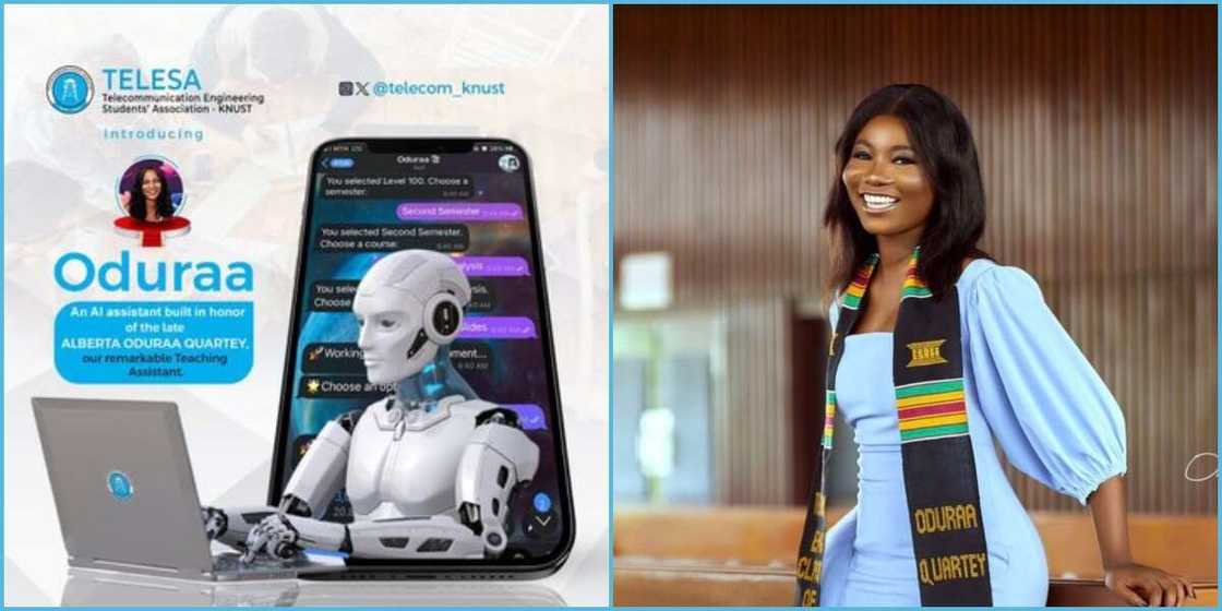KNUST Students Develop AI Named Oduraa To Honour Alumnus Who Died In Accident KNUST Students Develop AI Named Oduraa To Honour Alumnus Who Died In Accident