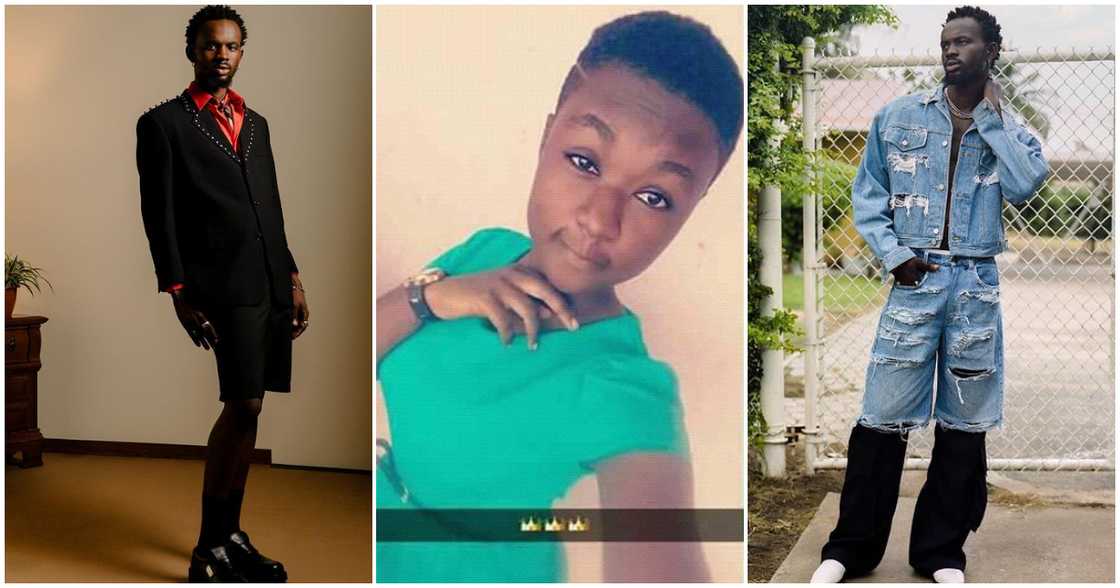 Black Sherif's girlfriend Clementina Black Sherif's girlfriend Clementina