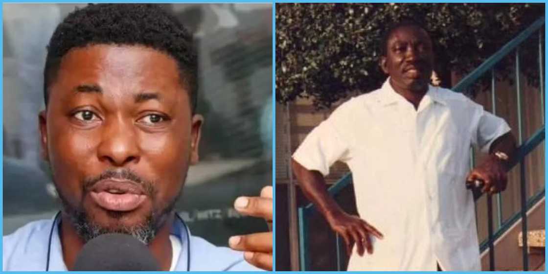 Kwame A Plus and father Kwame A Plus and father