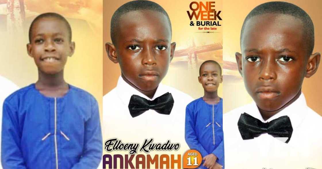 Funeral poster of handsome 11-year-old boy who died in Kumasi causes heartbreak Funeral poster of handsome 11-year-old boy who died in Kumasi causes heartbreak
