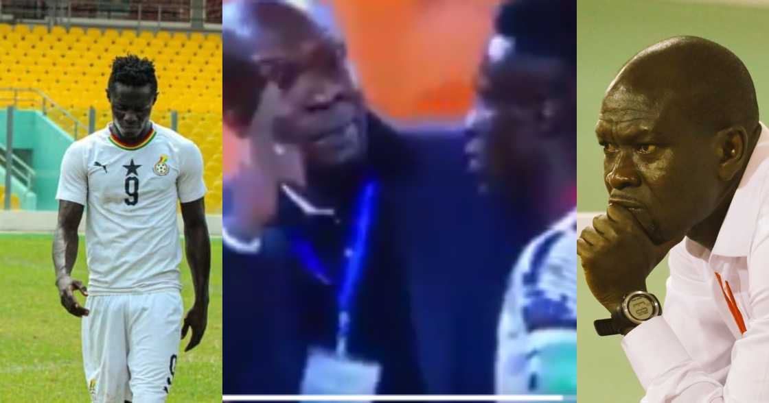 Video of C.K Akonnor warning striker to score against S.A pops up after loss Video of C.K Akonnor warning striker to score against S.A pops up after loss