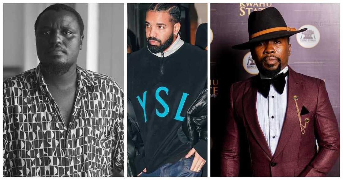 Mantse Aryeequaye challenges Obrafour's $10m lawsuit against Drake Mantse Aryeequaye challenges Obrafour's $10m lawsuit against Drake