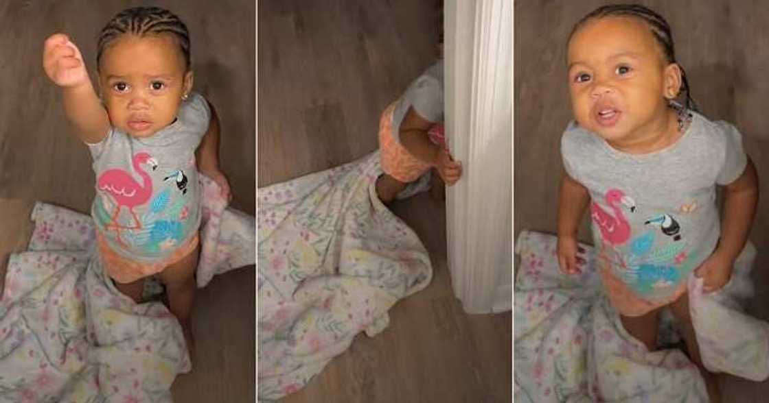 Mum shares video of her little daughter trying to escape bedtime