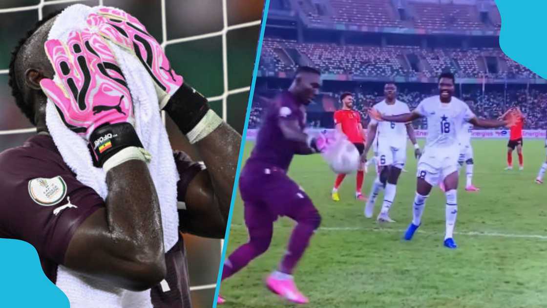 Fans revisit Richard Ofori's mistake. Fans revisit Richard Ofori's mistake.