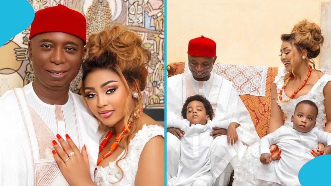 regina daniels, ned nwoko, regina daniels ned nwoko marriage, ned nwoko swimming video, regina daniels prophecy, regina daniels reunion
