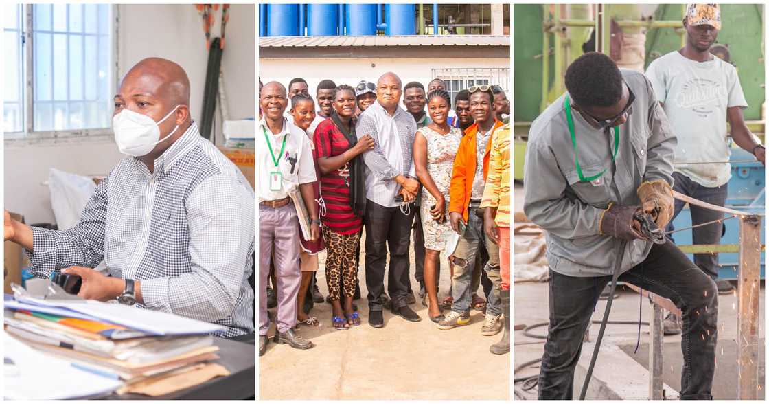 The MP, Samuel Okudzeto Ablakwa, has lobbied a Chinese Firm to employ all NABCo beneficiaries in his constituency The MP, Samuel Okudzeto Ablakwa, has lobbied a Chinese Firm to employ all NABCo beneficiaries in his constituency