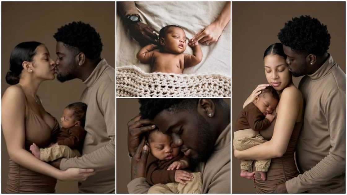 Couple's amazing family photoshoot of love stirs reactions, many are amazed