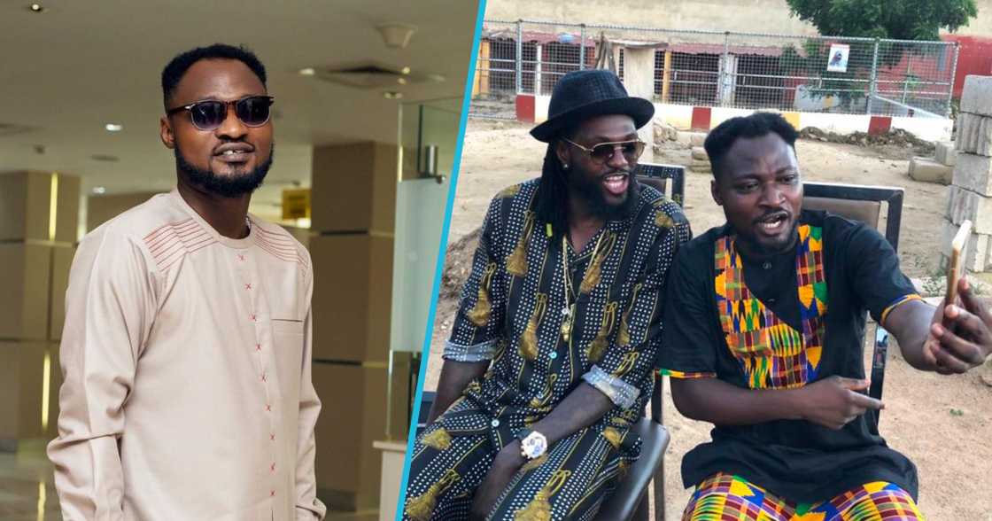 Funny Face and Sheyi Emmanuel Adebayor in photos Funny Face and Sheyi Emmanuel Adebayor in photos