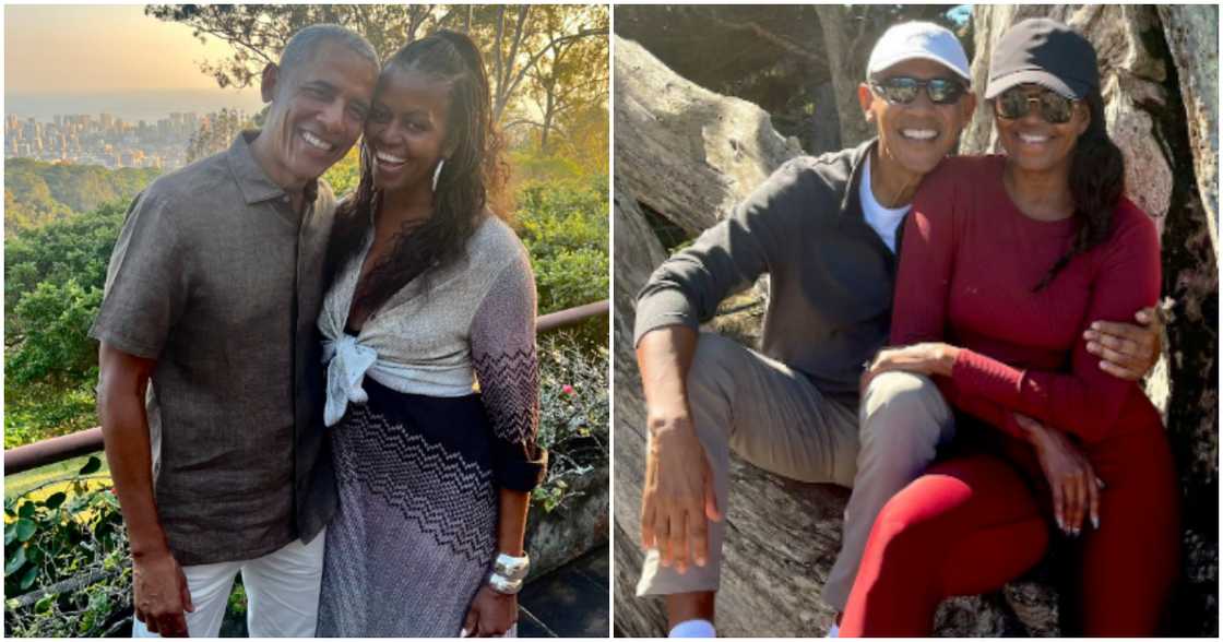 Photos of Barack Obama and Michelle Obama. Photos of Barack Obama and Michelle Obama.