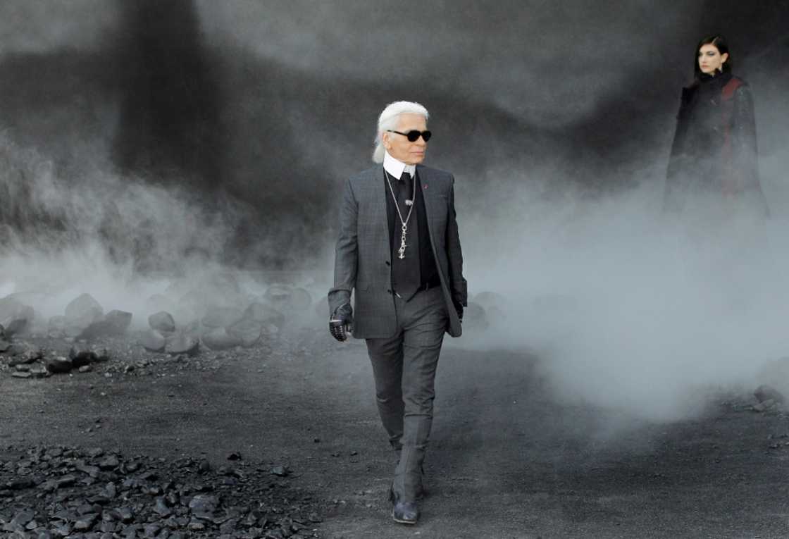 Lagerfeld lived in the apartment for around 10 years up to his death Lagerfeld lived in the apartment for around 10 years up to his death