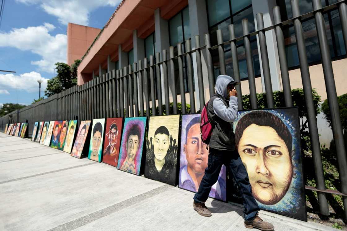 Portraits of some of the 43 students who disappeared in 2014 in one of Mexico's worst human rights tragedies Portraits of some of the 43 students who disappeared in 2014 in one of Mexico's worst human rights tragedies