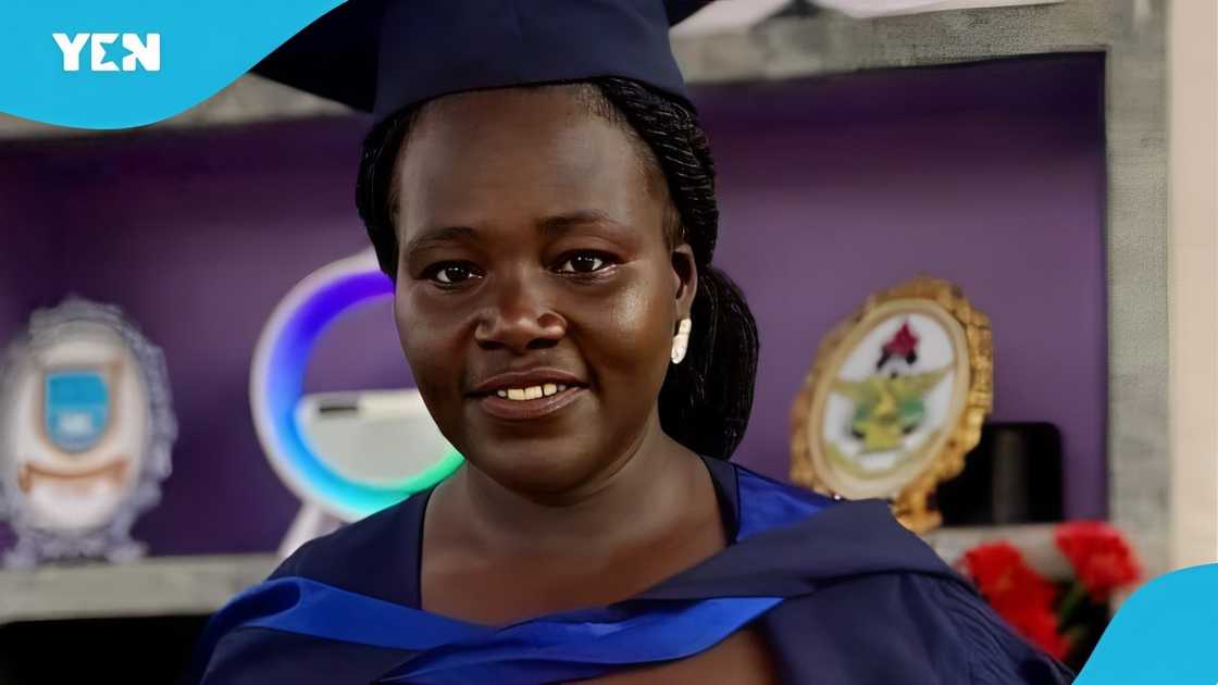 Ghanaian woman, honoured, Tamale College Of Education, writing, thesis, Dagbani