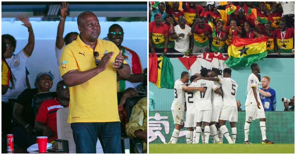 Former President John Mahama has praised the Black Stars despite the loss to Portugal Former President John Mahama has praised the Black Stars despite the loss to Portugal
