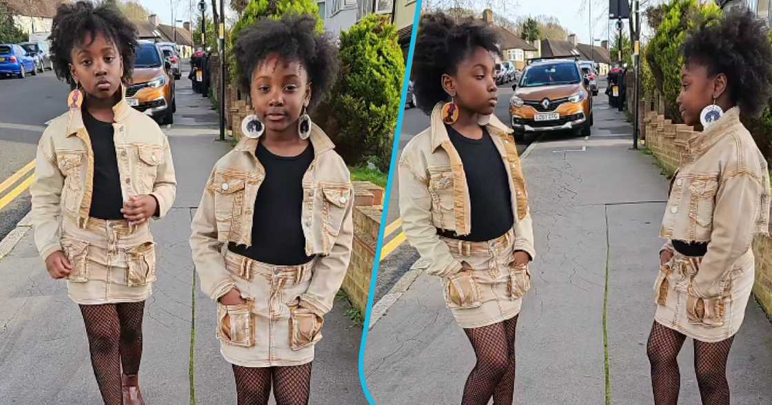 Twin sisters show swag. Twin sisters show swag.