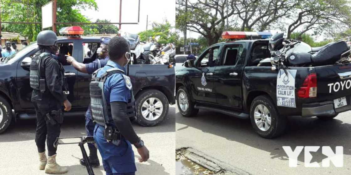 Heartbreaking as 18-year-old student battles for his life after police reportedly shot him near Techiman