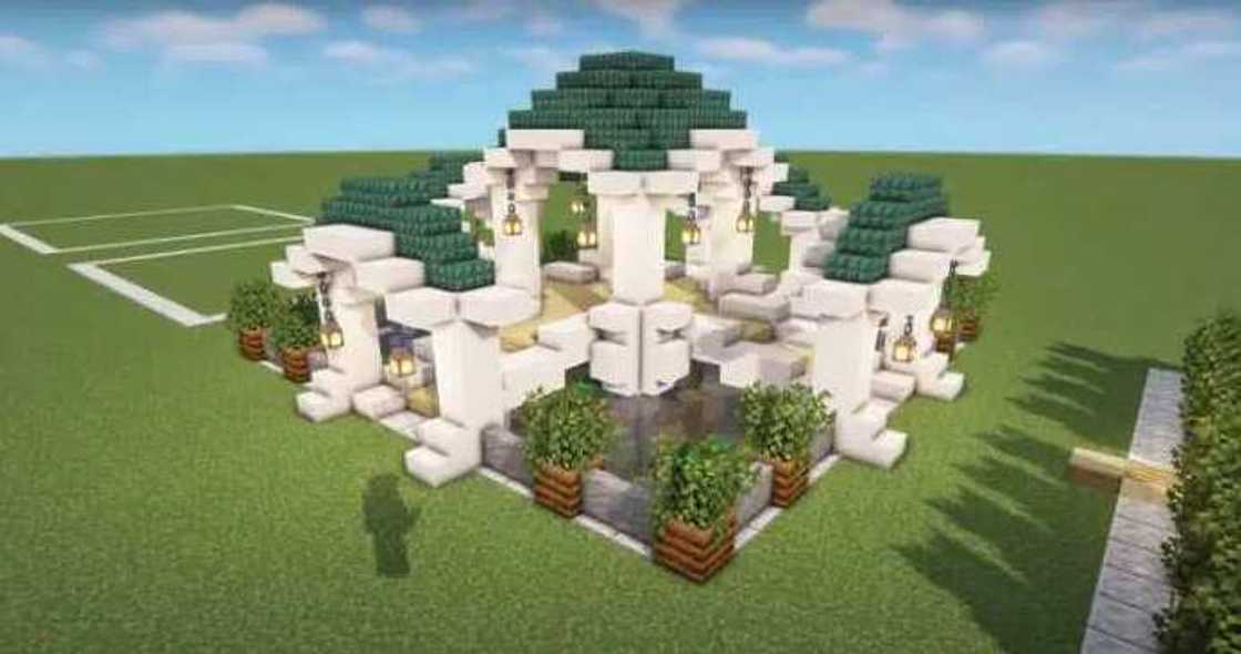 Minecraft garden ideas Minecraft garden ideas