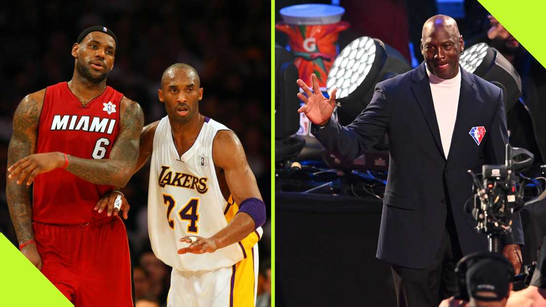 Kobe Bryant and LeBron James faced each other many times in the NBA Kobe Bryant and LeBron James faced each other many times in the NBA
