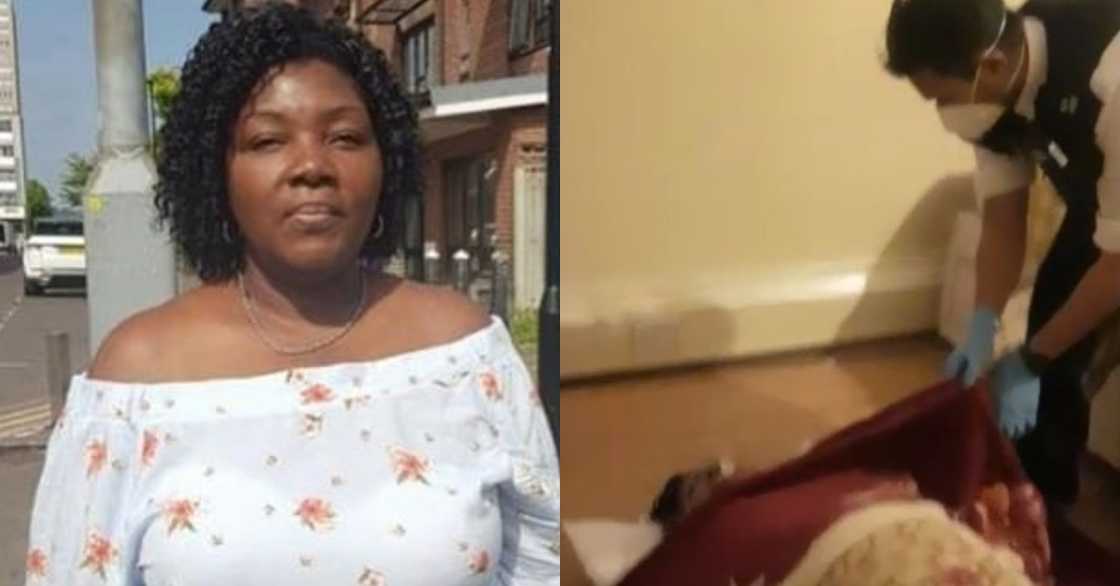 Dora Mills: Ghanaian resident in UK found lifeless in her apartment in sad video Dora Mills: Ghanaian resident in UK found lifeless in her apartment in sad video
