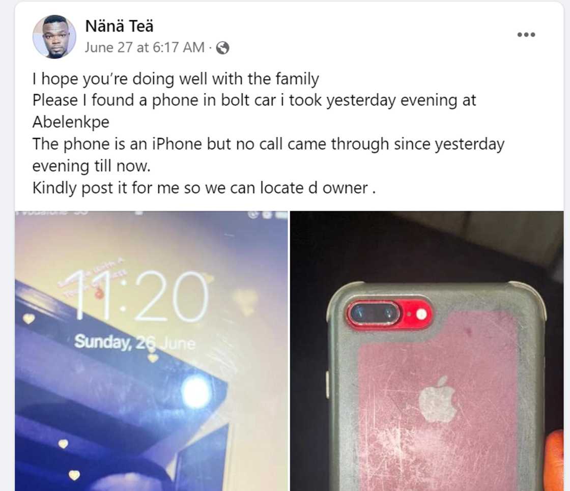 Man shares photo of iPhone Man shares photo of iPhone