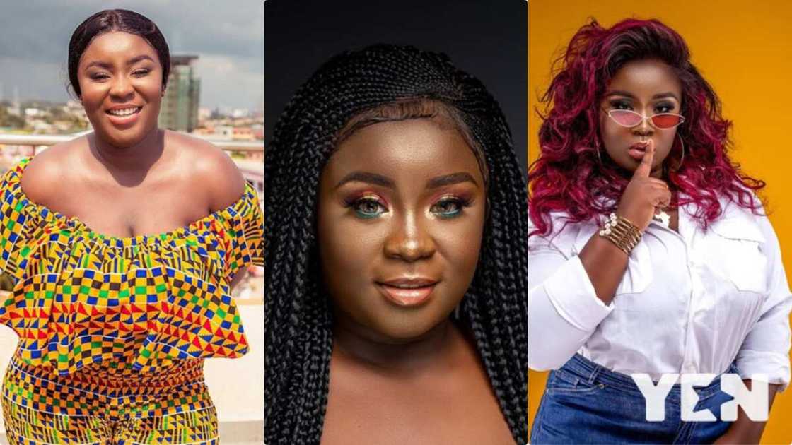 Maame Serwaa gets fans Talking with Another Tattoo on her Chest Maame Serwaa gets fans Talking with Another Tattoo on her Chest