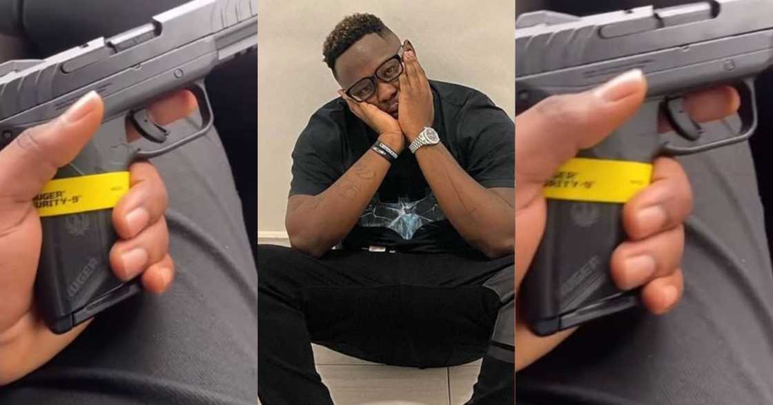 Medikal with a gun Medikal with a gun