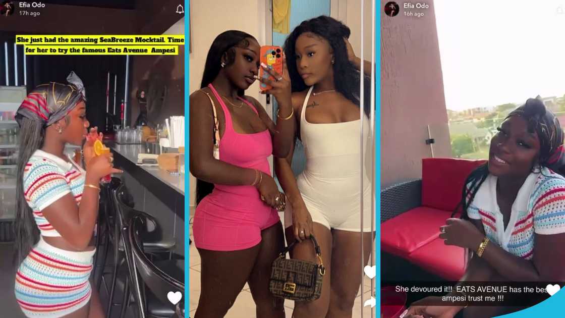 Efia Odo, Efia Odo's little sister, Eats Avenue, Efia Odo's songs