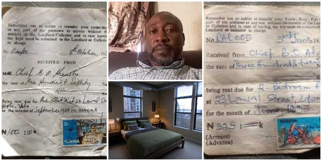 Nigerian Man Finds 1998 and 1993 Receipts of 2 Bedroom Flats His Parents Paid for at N180 and N325, Many React Nigerian Man Finds 1998 and 1993 Receipts of 2 Bedroom Flats His Parents Paid for at N180 and N325, Many React