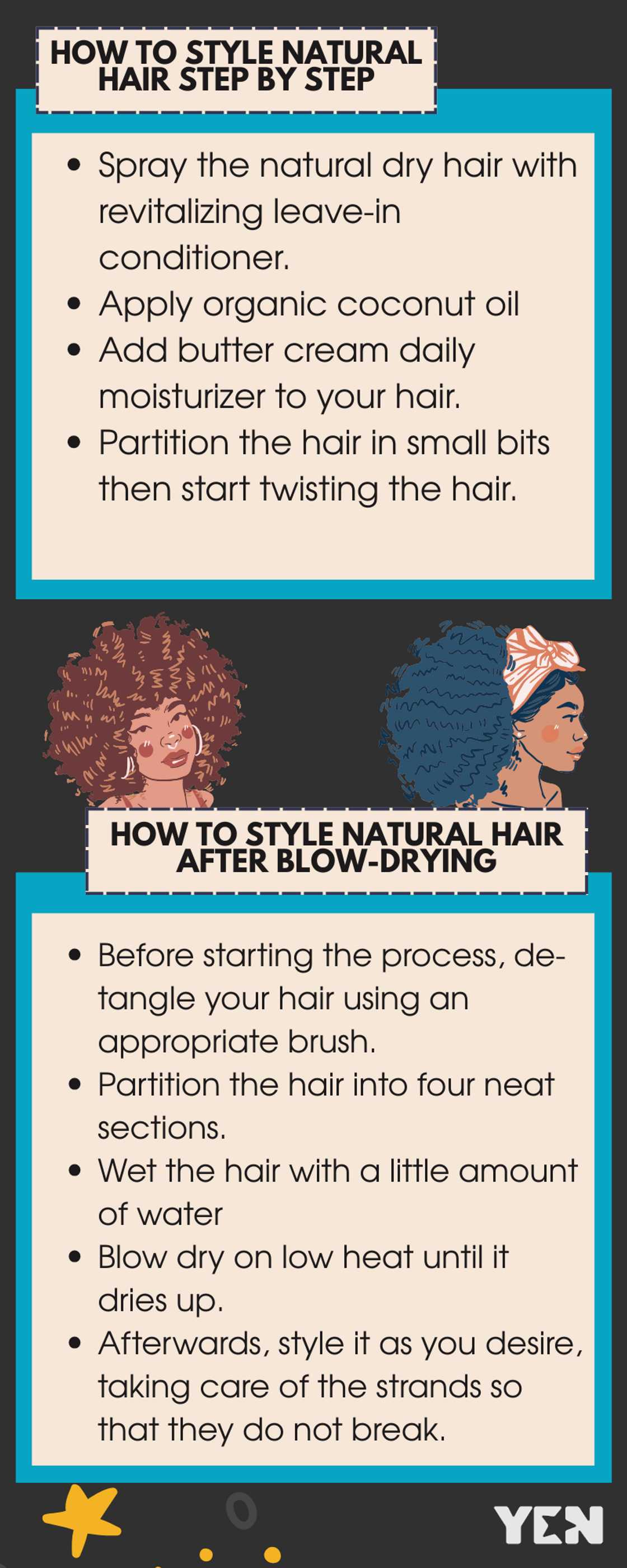 How to Style Natural Hair at Home Step by Step Guide