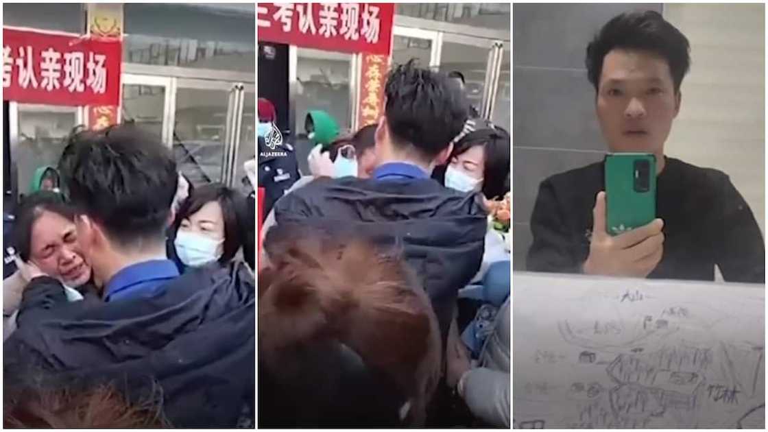 He drew a map from his memory for years. He drew a map from his memory for years.