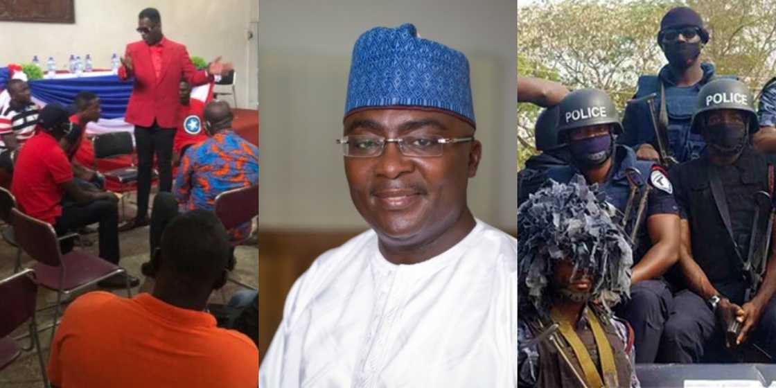 Armed Police officers invade pro-Bawumiah group press conference in Ashanti Region; organisers picked up Armed Police officers invade pro-Bawumiah group press conference in Ashanti Region; organisers picked up