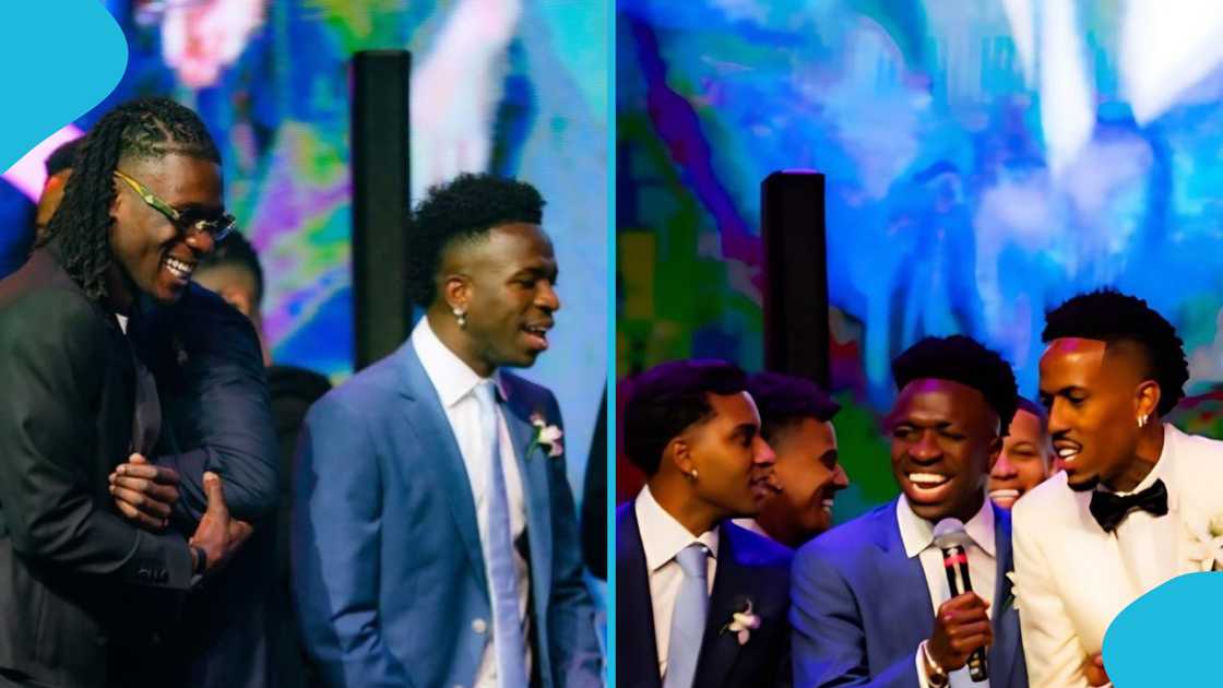 Vinicius Junior and Real Madrid stars Steal Show at Eder Militao’s Wedding Vinicius Junior and Real Madrid stars Steal Show at Eder Militao’s Wedding