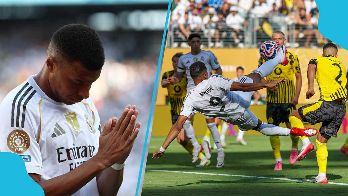 Kylian Mbappe scores sublime acrobatic, pays tribute to Diogo Jota with touching gesture Kylian Mbappe scores sublime acrobatic, pays tribute to Diogo Jota with touching gesture