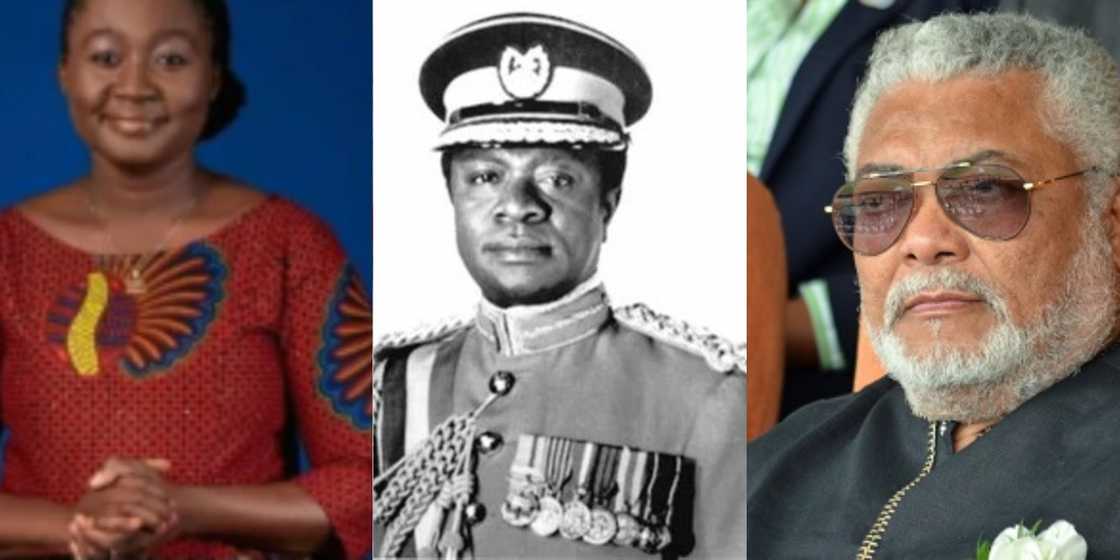 Kutu Acheampong's daughter unhappy about Rawlings death; says he had it too easy Kutu Acheampong's daughter unhappy about Rawlings death; says he had it too easy