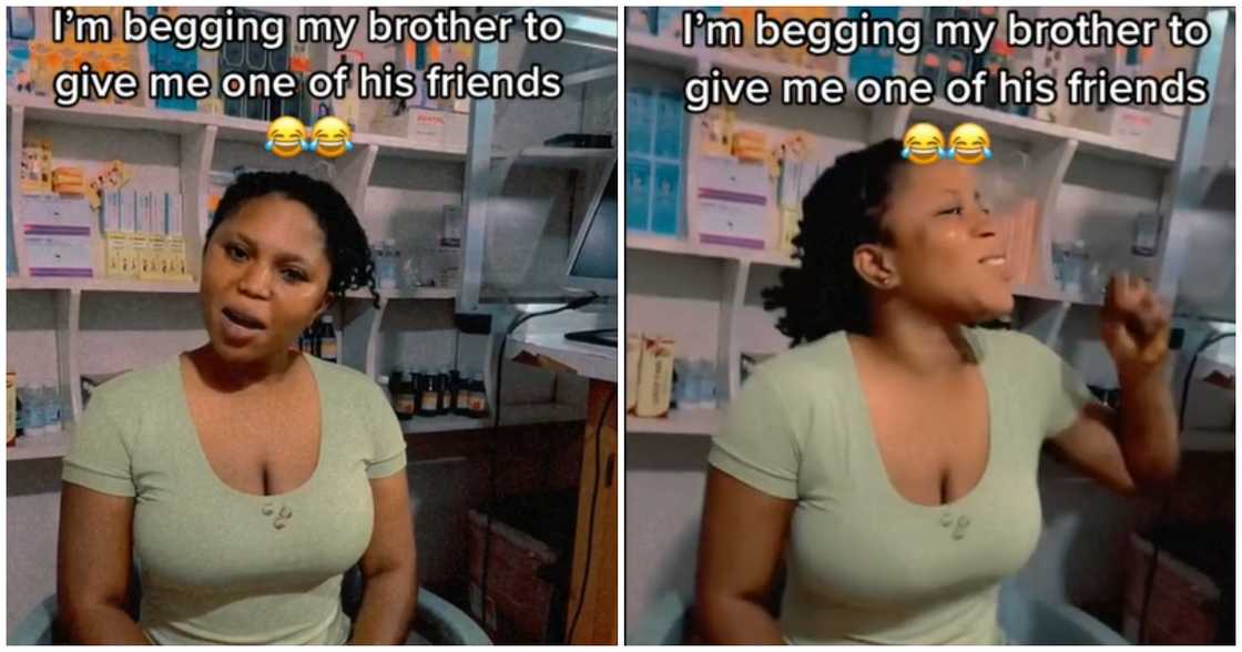 Ghanaian ask her brother to link his friends Ghanaian ask her brother to link his friends