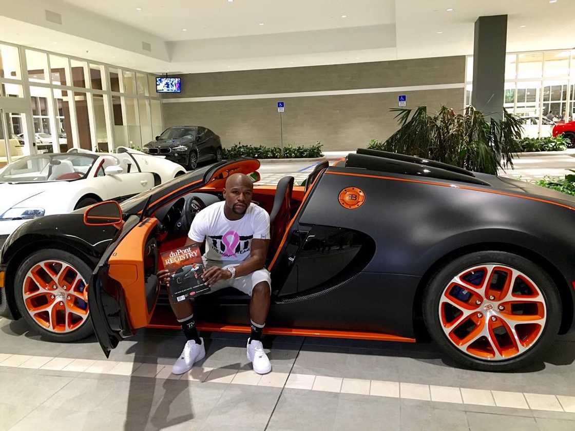 floyd mayweather cars list